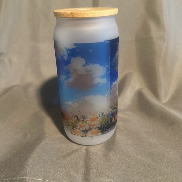 Highland cow glass beer can - Picture 3 of 4